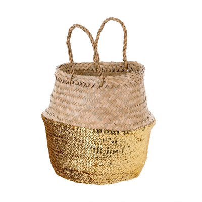 Gold Sequin Belly Basket 1-8668-3_lg