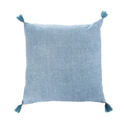 Nala Linen Cushion 20x20 - Denim 1-8432_lg